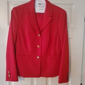 Anne Klein Red Blazer